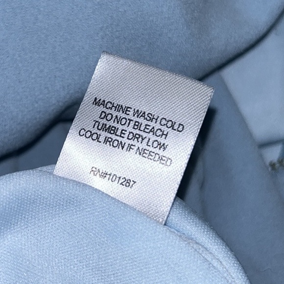 NWT Alexia Admor Jacqueline Light Blue Crepe Midi Dress in Halogen Blue - S - Picture 15 of 16